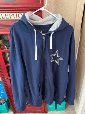 Dallas Cowboys Hands High Zip-Up Hoodie Jacket